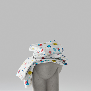 Kids Weighted Blanket UK 4kg - Calming Sensory Blanket for Children, Glass Beads, Better Sleep Ages 7-12