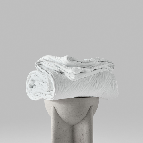 Weighted Blanket UK Adults 6.8kg - Bamboo Cooling Cover, Glass Beads, Deep Sleep Anxiety Relief Blanket